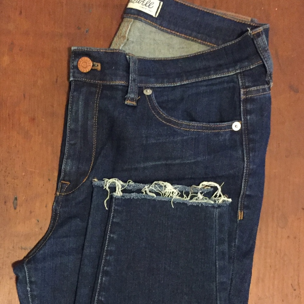 Madewell high riser skinny skinny jeans size 29